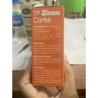 kẽm TP Zinco corke
