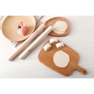CÂY LĂN BỘT LÀM BÁNH BẰNG GỖ DÀI 28CM