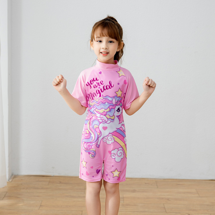 Đồ Bơi Một Mảnh In Chữ My Little Pony 12 Kiểu Cho Bé Gái