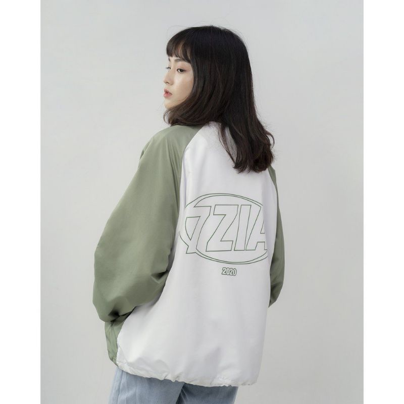 ÁO KHOÁC DÙ BOMBER NAM NỮ FORM ULZZANG IN LOGO "7ZIA" - TD TEENSHOP