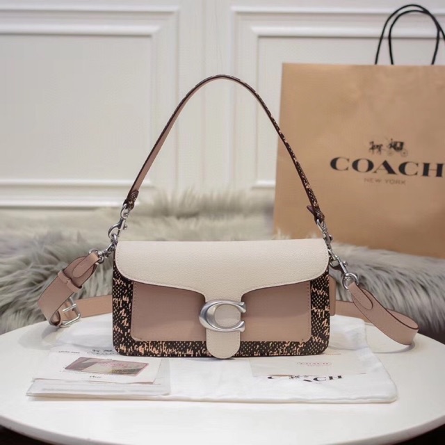 🆘RẺ NHẤT SHOPEE🆘 TÚI COACH TABBY VIỀN RẮN