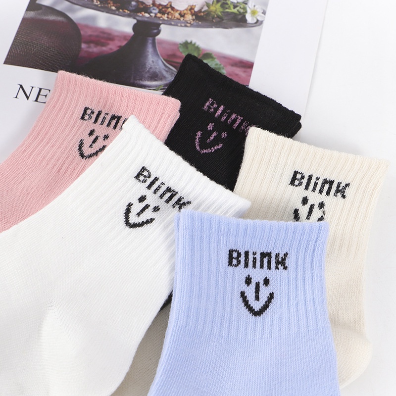 Tất vớ nữ tất nhún cao cổ trơn cotton cao cấp gân vintage nhiều màu kháng khuẩn chuẩn xuất nhật TA052