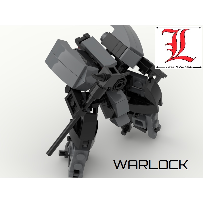 Đồ chơi lắp ráp Non Lego Robot Mech Warlock