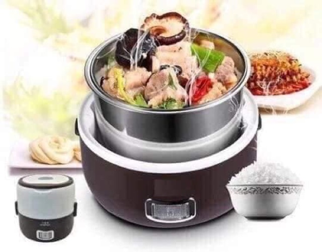 CẶP LỒNG Ủ CƠM 3 TẦNG INOX CẮM ĐIỆN QUÁ TIỆN ÍCH