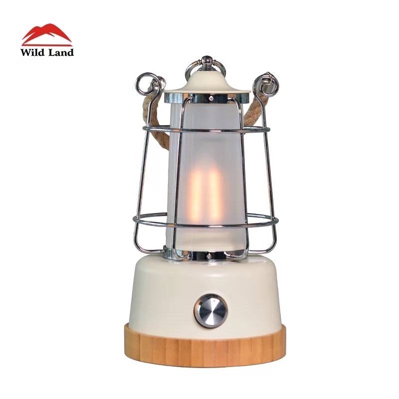 Đèn dã ngoại pin sạc Wild Land - Hemp Rope Lantern