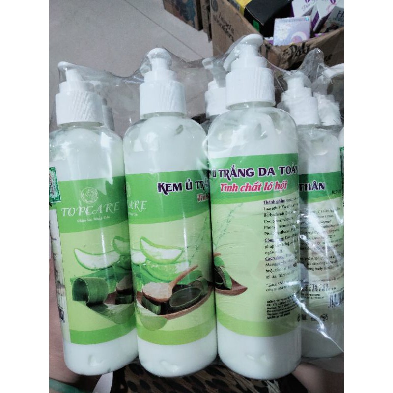 (MẪU MỚI NÚT TRẮNG) Kem ủ trắng da toàn thân Topcare | BigBuy360 - bigbuy360.vn