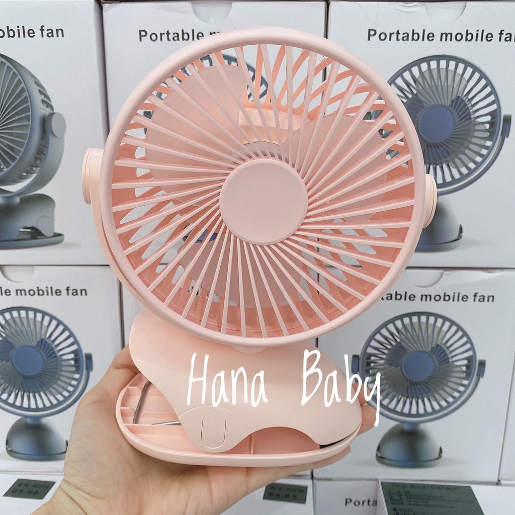 Quạt Mini Tích Điện Pin Dung Lượng 10000 mAh