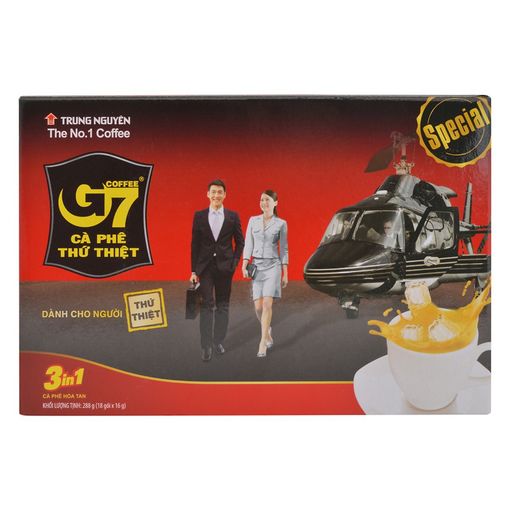 Cà Phê G7 3in1 Hộp 18 gói