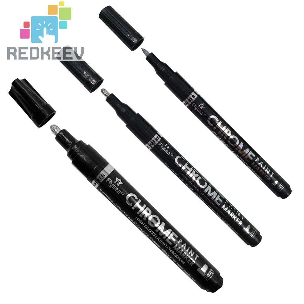 Bút lông tráng gương màu phản quang độc đáo DIY