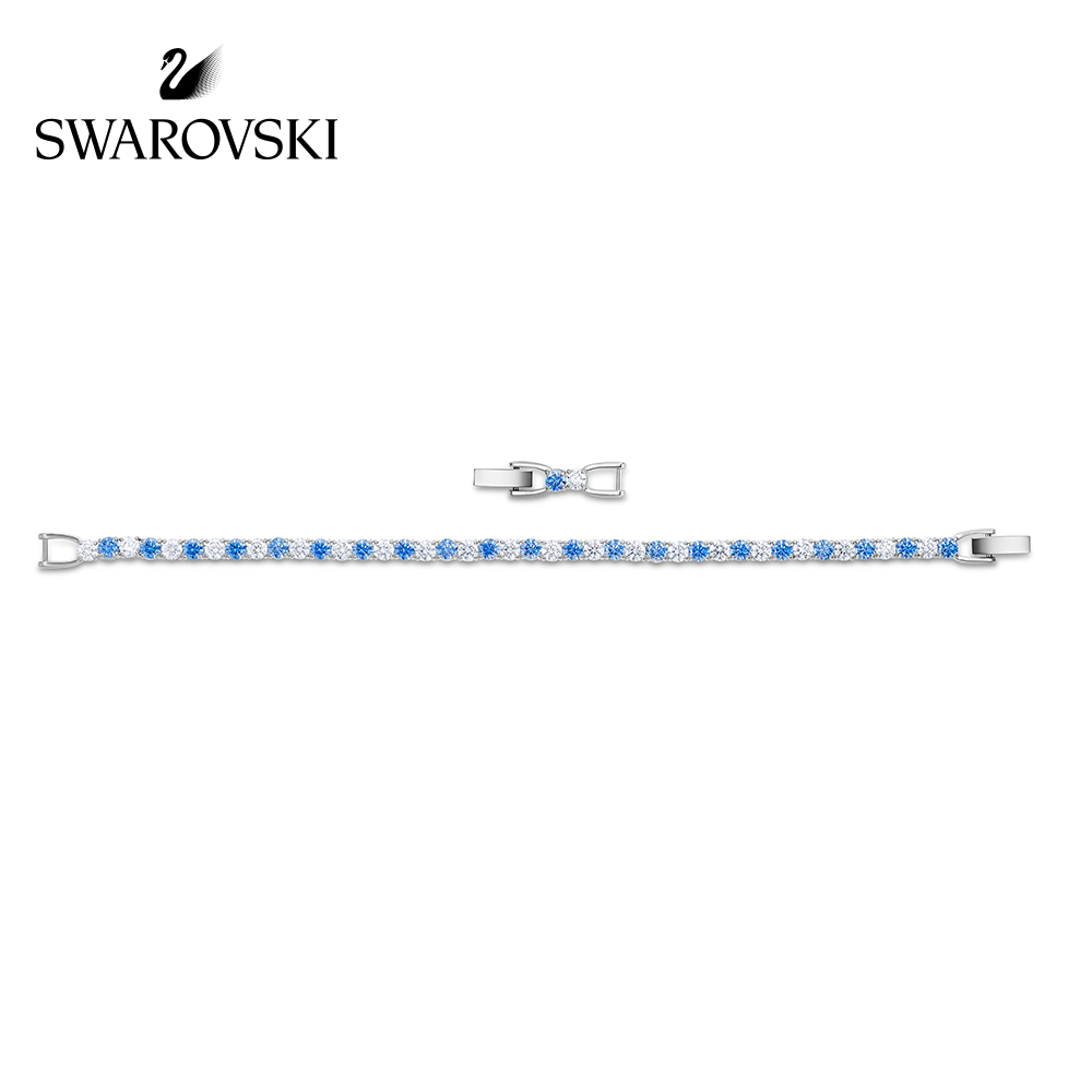 FREE SHIP VòngTay Nữ Swarovski TENNIS DLX Kỷ niệm 125 năm Bright Link Bracelet Crystal FASHION cá tính Trang sức trang sức đeo THỜI TRANG