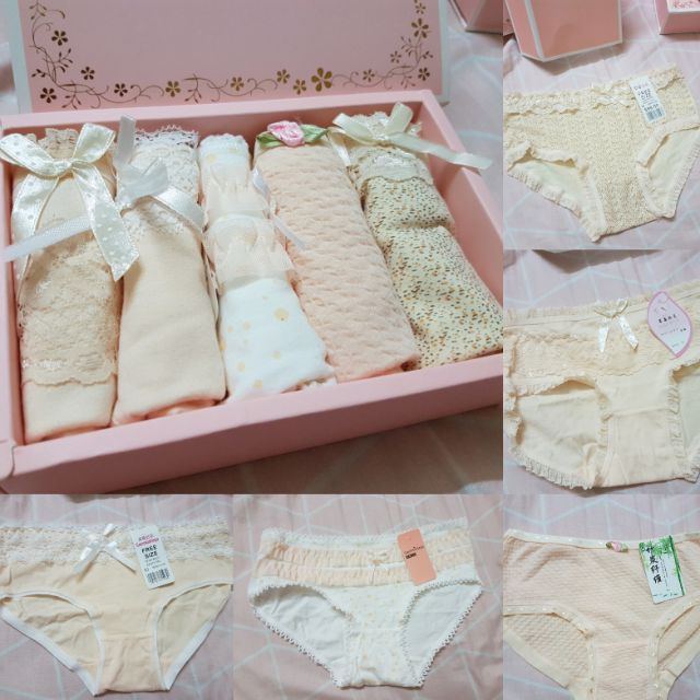 Set 5 quần lót cotton - Hà Nội