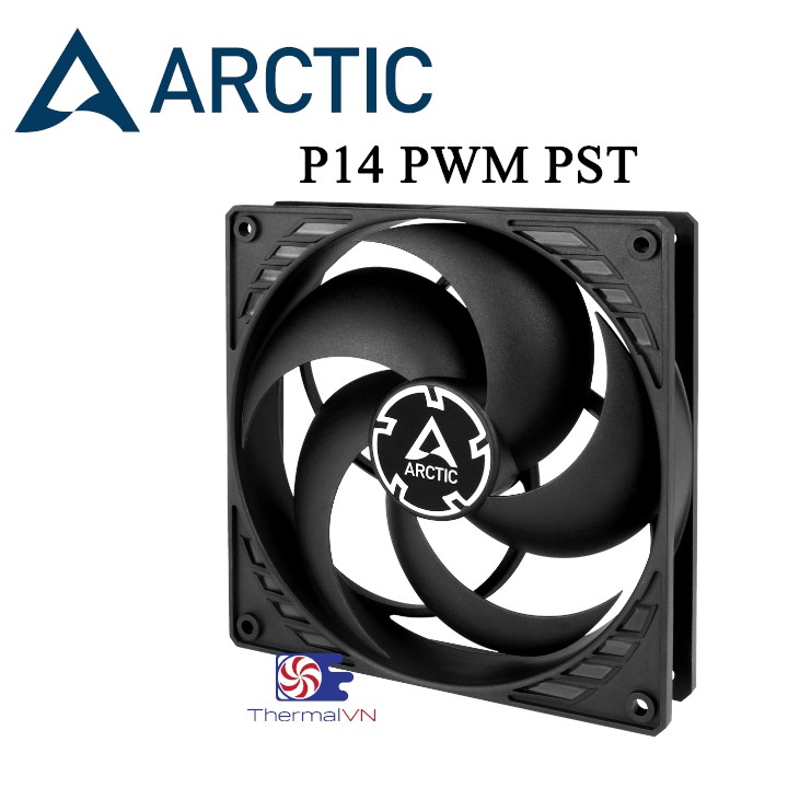 Quạt Fan Case 14cm Arctic P14 PWM PST - Quay êm 1700 vòng sức gió 72.8 CFM