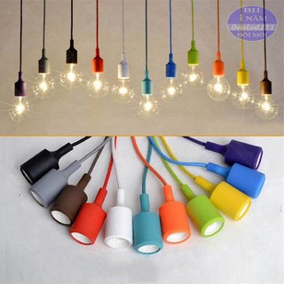 DÂY ĐÈN THẢ NHỰA DÀI 1M, ĐUI E27