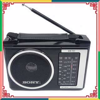 [SIÊU GIẢM GIÁ] đài radio sony SW-701 FM/AM/TV/SW1-2 RADIO quà cho người già