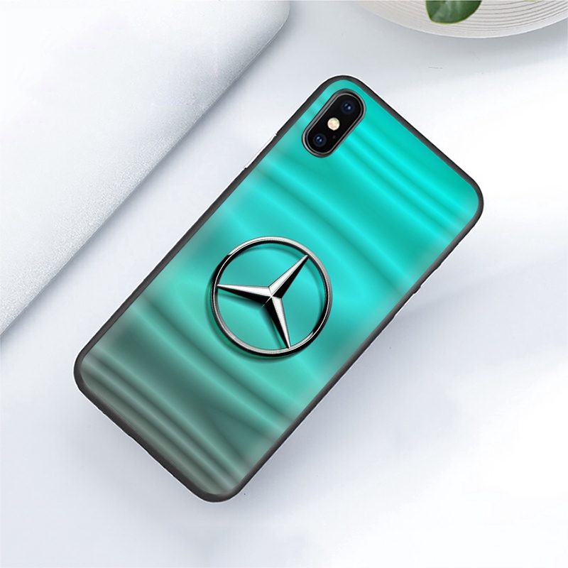 Ốp điện thoại silicon dẻo in logo Mercedes D118 thích hợp cho iPhone 11 Pro XS Max XR X 8 7 6S 6 Plus 5S 5 SE 2020