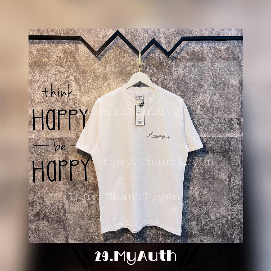 Áo thun ADLV  PEARL LOGO WHITE