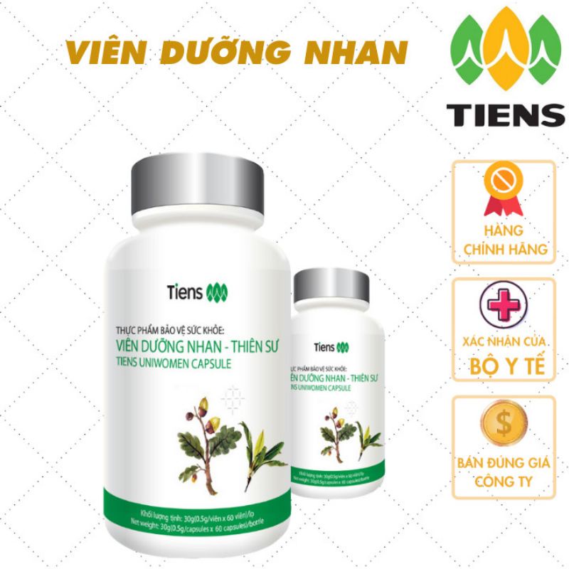 VIÊN DƯỠNG NHAN TIENS nữ hoàng thảo dược, cân bằng nội tiết tố