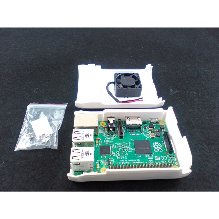 Raspberry Pi 2 & Raspberry Pi Model B + Case - Màu Trắng