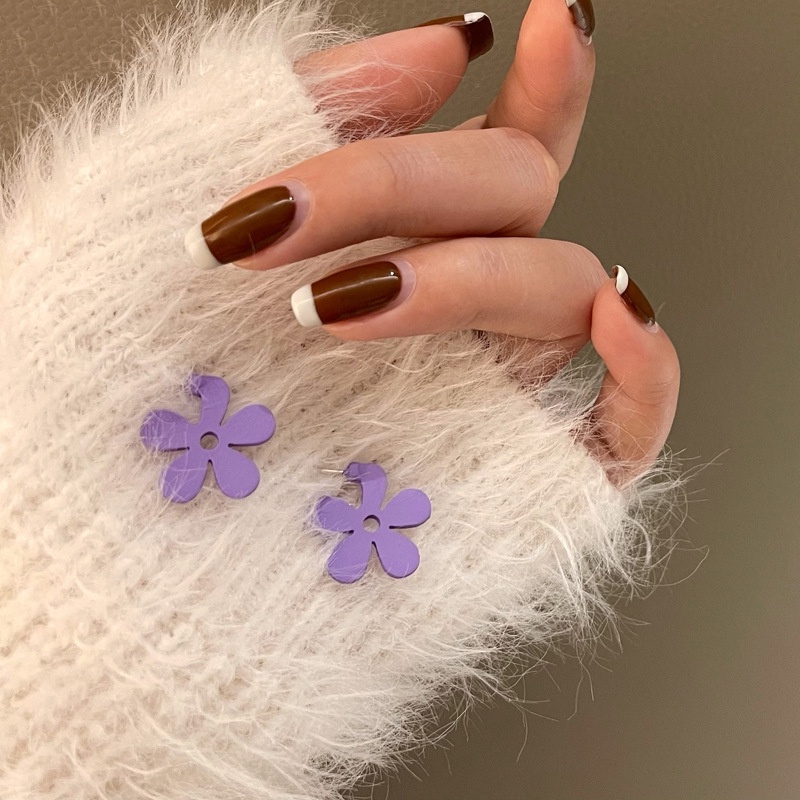 Bông Tai Hình Hoa Mạ Bạc 925 2022 Phong Cách Hàn Quốc Mới Dành Cho Nữ F537