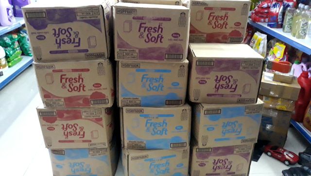 Sỉ - Thùng 24 túi nước xả Fresh Soft