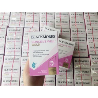 Viên uống tăng khả năng thụ thai Blackmore Conceive WellGold (56 v)