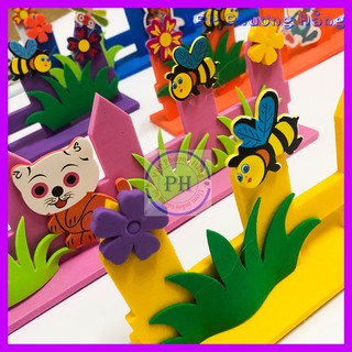 Hàng rào đứng bằng xốp trang trí mầm non - Cỡ nhỏ