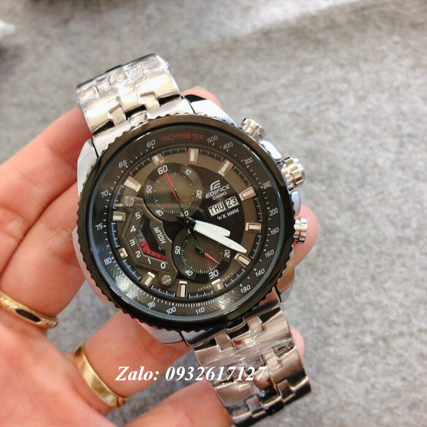 Đồng Hồ Nam Casio EF 558D - 1AV - Quartz - Dây Kim Loại
