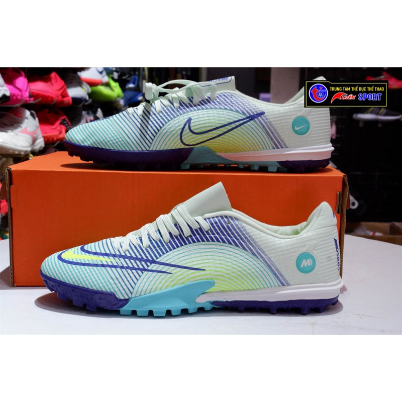 GIÀY Vapor 14 Academy TF - xanh tím