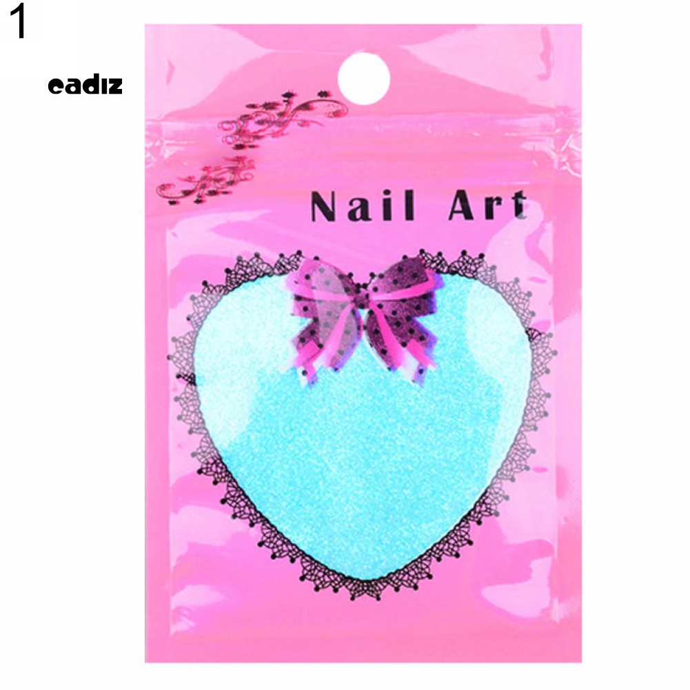 [Hàng mới về] Bột Vẽ Móng Tay Tạo Hiệu Ứng Tráng Gương Lấp Lánh