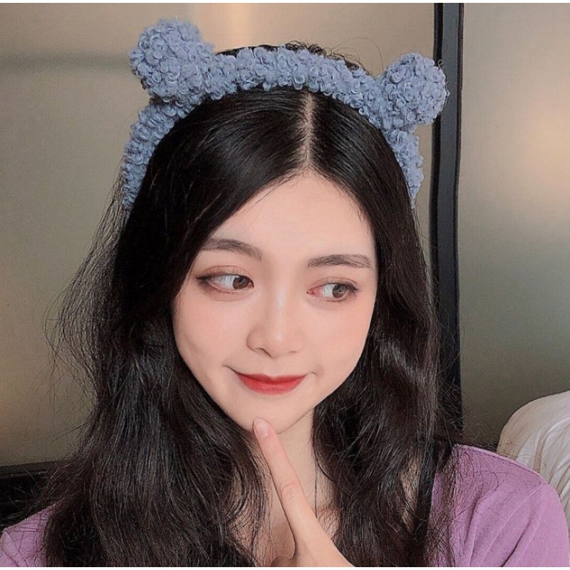 headband nữ xinh xắn, bờm tóc makeup chất liệu bông đeo dễ chịu cho nữ