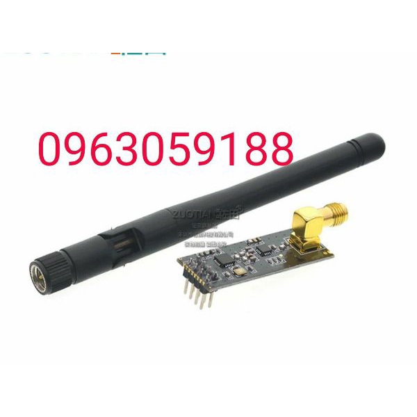 Mạch Thu phát  RF NRF24L01 PA LNA 2.4Ghz anten rời 