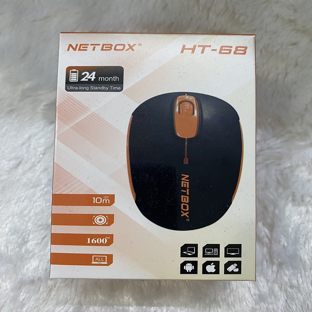 Chuột quang Không dây Netbox HT68