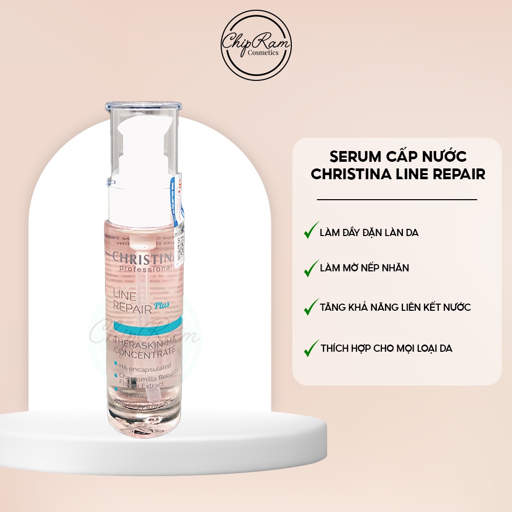 Serum cấp nước trẻ hoá làn da Christina Line Repair hàng cty