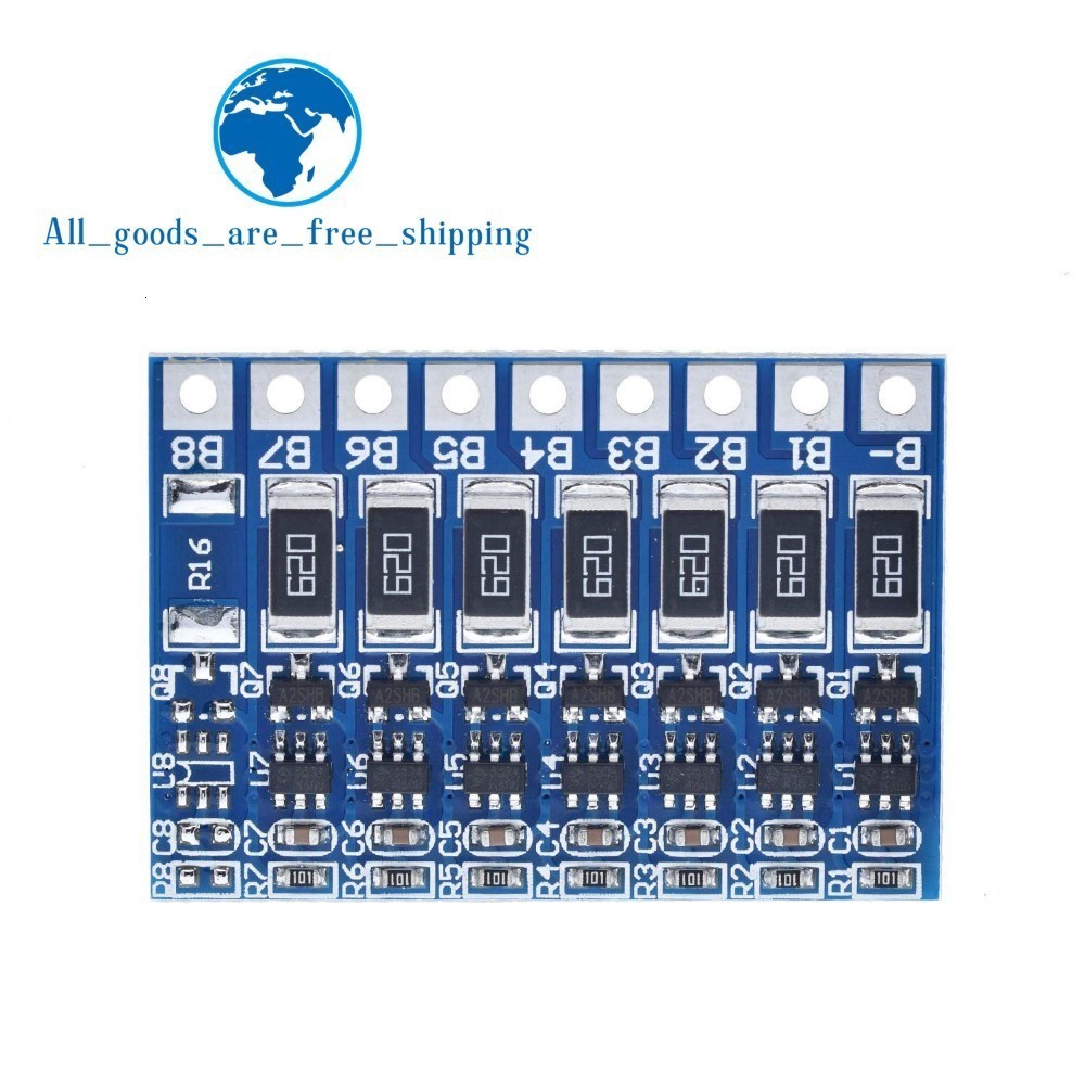 Bảng Mạch Bảo Vệ Pin Lithium Tiện Dụng 3s 4s 5s 6s 7s 8s7s 29.4v 4.2v | BigBuy360 - bigbuy360.vn