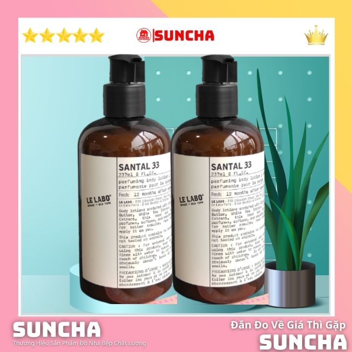 Sữa tắm nước hoa, sữa tắm trắng da LE LABO STANTAL 33 hương thơm quyến rũ