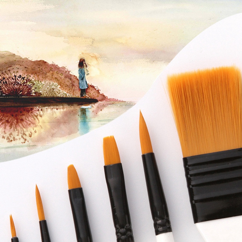 Tmdbyx Bộ Cọ Vẽ Màu Nước, Chất Liệu Acrylic