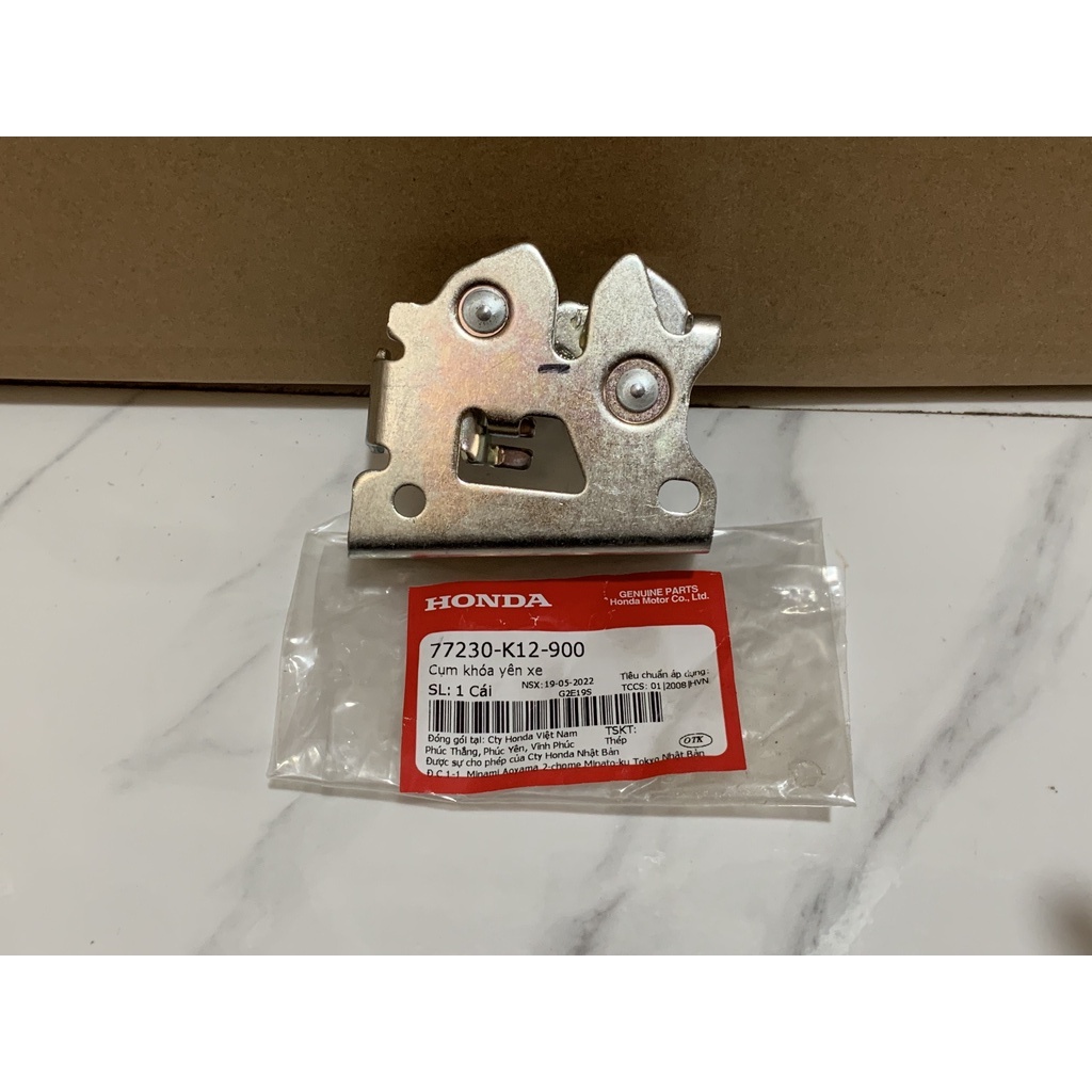 Cụm khóa yên xe HONDA LEAD125 năm 2013-2015. 77230K12900