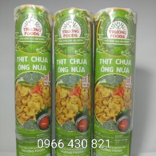 5 thịt chua ống nứa - Thịt chua trường Foods - Nghị Thịnh