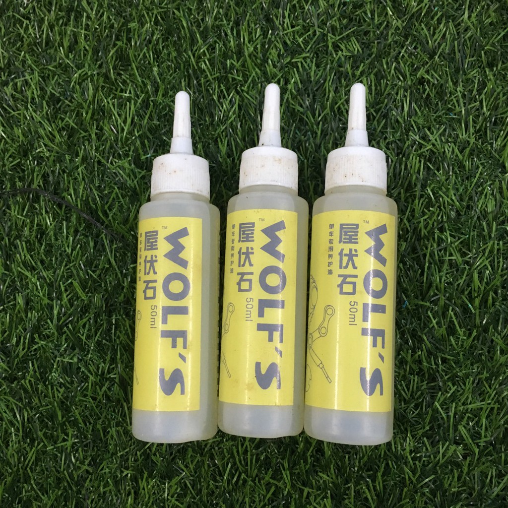 dầu tra xích xe đạp thể thao Wolf 50 ml