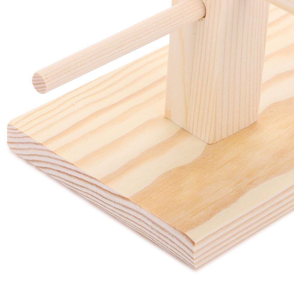 Kệ Gỗ Nhiều Tầng Trưng Bày Mắt Kính Tiết Kiệm Không Gian