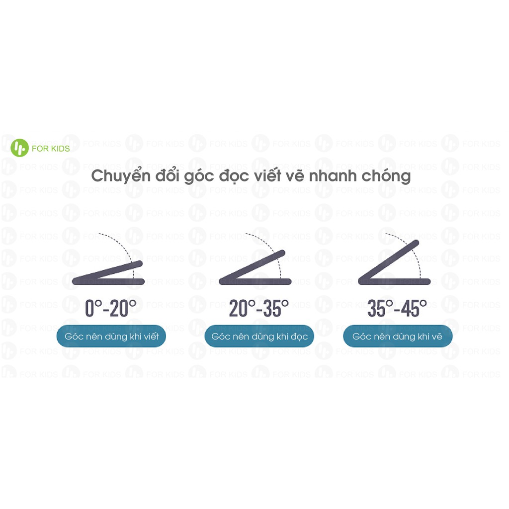 Bàn học chống gù Forkids FKD A8 (SHOP CHỈ BÁN SIZE 80x55) | BigBuy360 - bigbuy360.vn