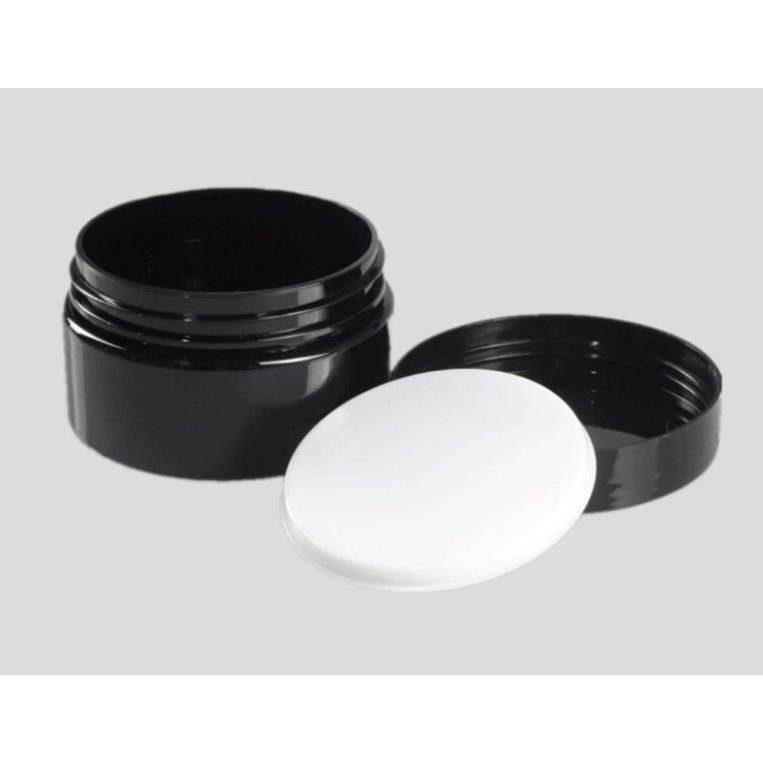 Hủ Đựng Kem ❤ RẺ VÔ ĐỊCH ❤ Hũ nhựa pet Đen 100g chiết mỹ phẩm , phụ kiện du lịch
