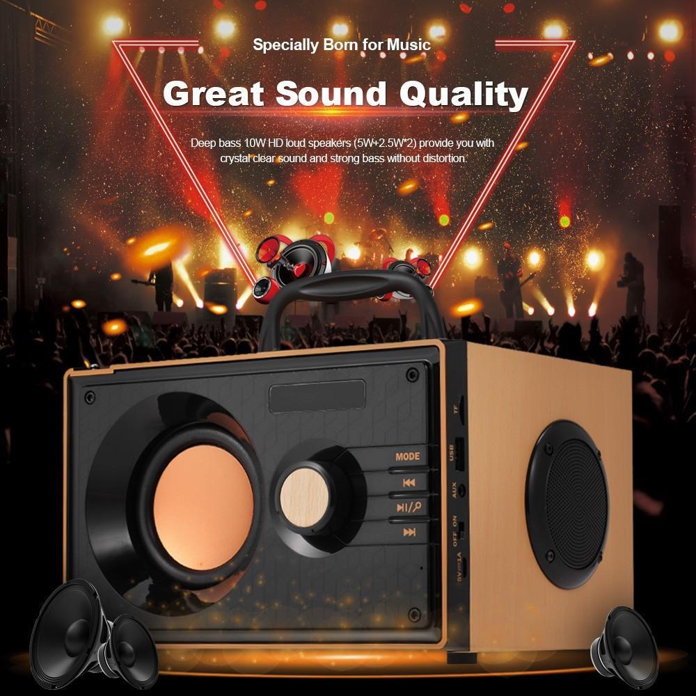 Loa Vi Tính A200 Bluetooth 4.0 Super Bass - Loa Karaoke Bluetooth Âm Thanh Chất Lượng Cao, Loa Bluetooth RS A200 Cao Cấp