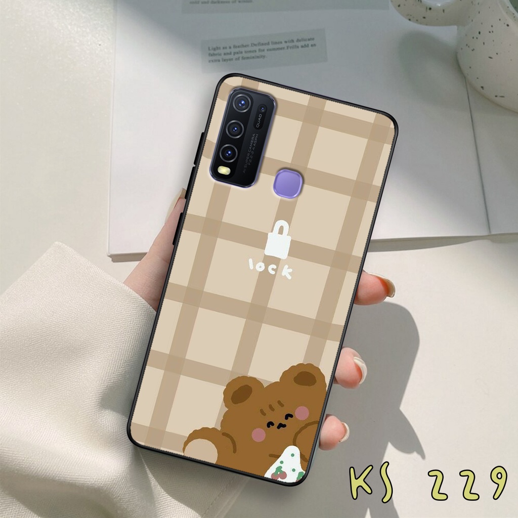 Ốp lưng Vivo Y55 5G - Y75 5G - Ốp lưng vivo in hình gấu bear ngộ nghĩnh