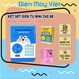 [Hàng Loại 1] Két sắt điện tử mini nhiều mẫu, két sắt thông minh cho bé - Bảo Hành 6 Tháng