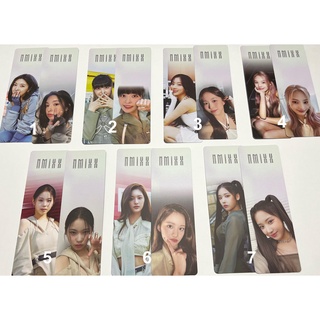 Có sẵn card pre ảnh nhóm NMIXX hàng của Synnara