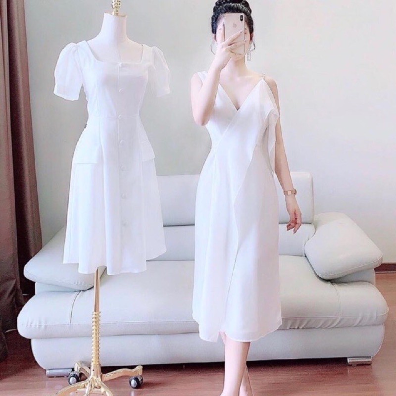 Váy khách lựa trên live