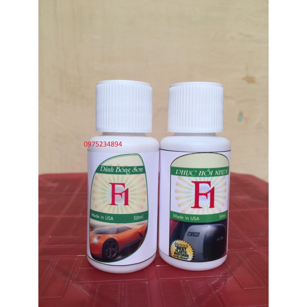 Phục Hồi Nhựa Nhám Và Lọ Đánh Bóng Nhựa Sơn