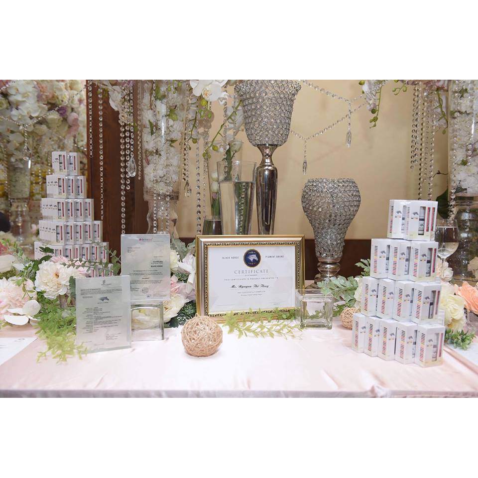 Mực Phun Xăm Black Horse 12ml Đức, Mực Xăm Môi Mày