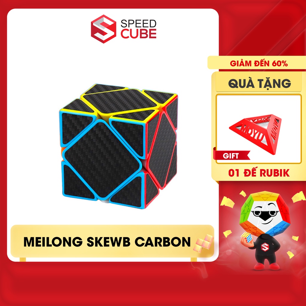 Rubik Skewb Carbon MoYu MeiLong MFJS Biến Thể - Shop Speed Cube